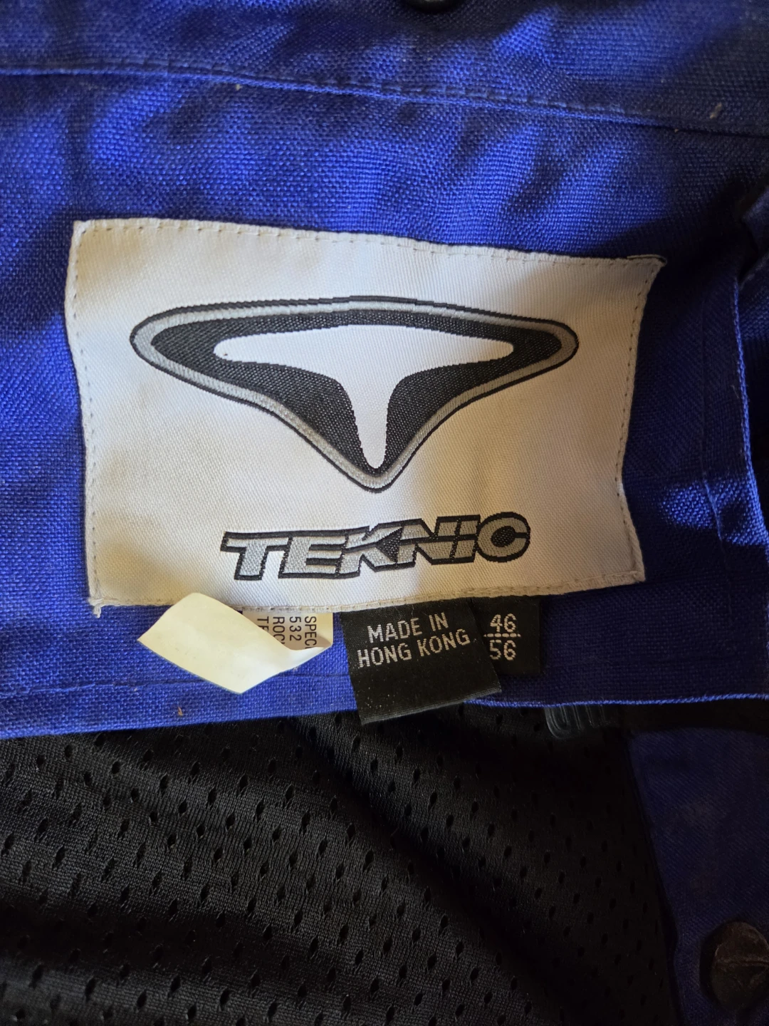 Teknic Blue Motorcycle Jacket - photo 2