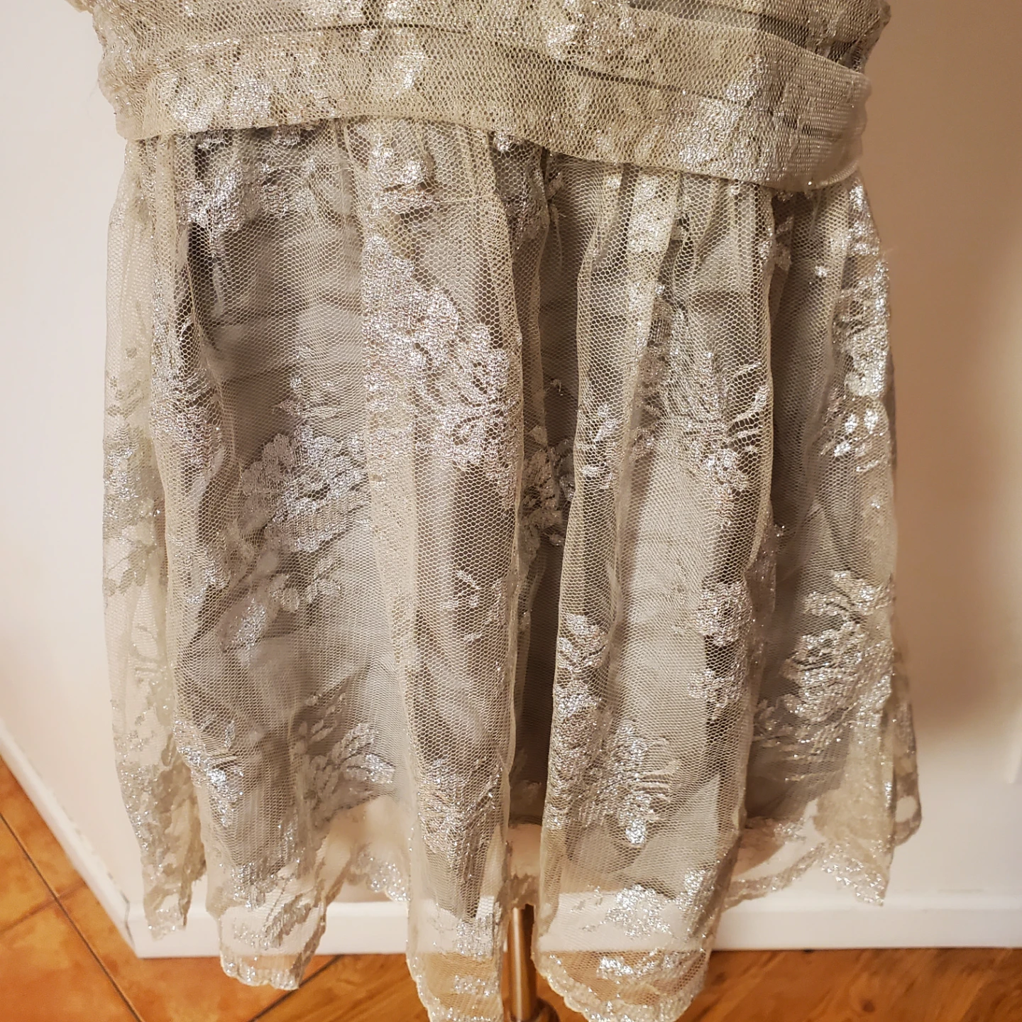 DKNY Women's Lace Overlay Dress - photo 2