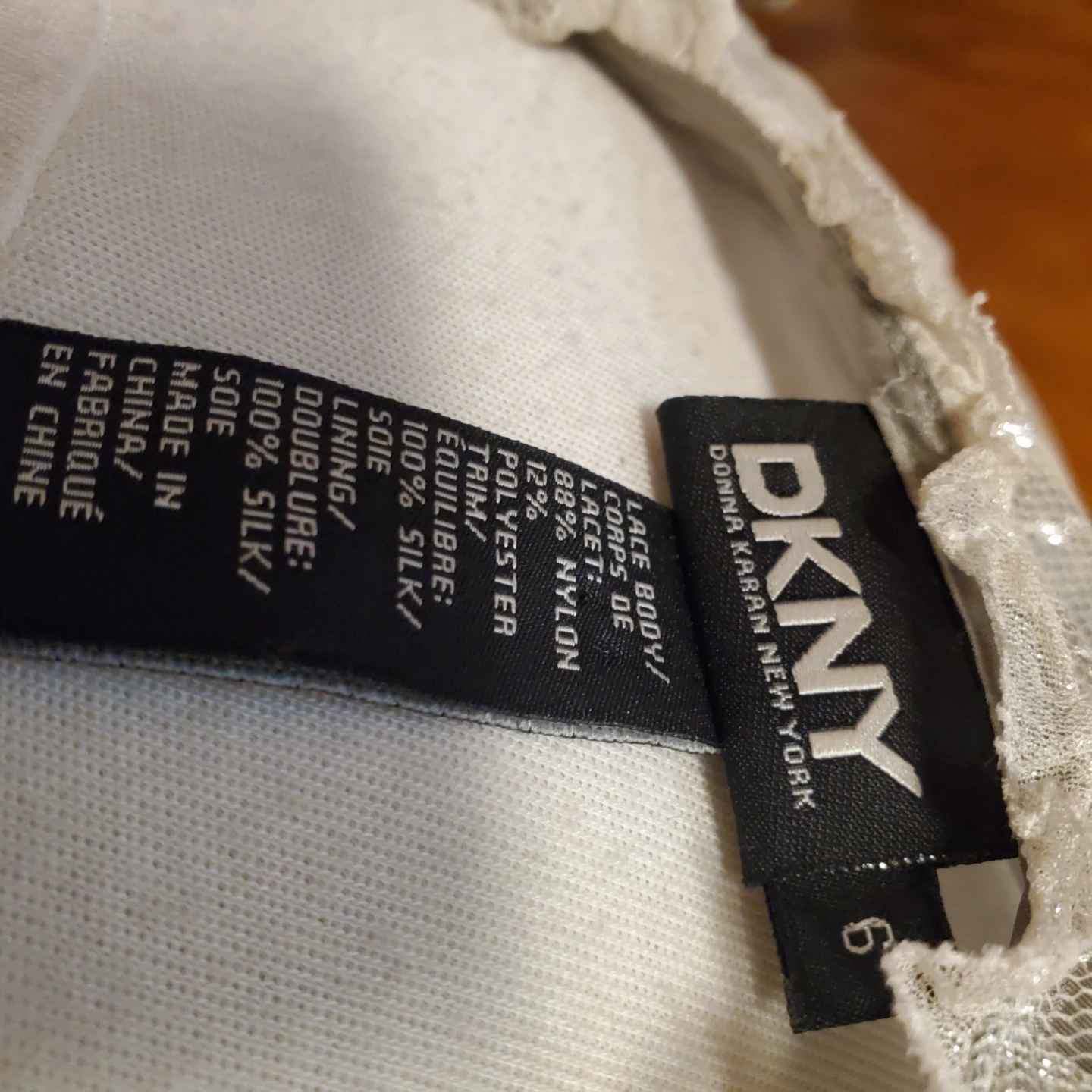 DKNY Women's Lace Overlay Dress - photo 4