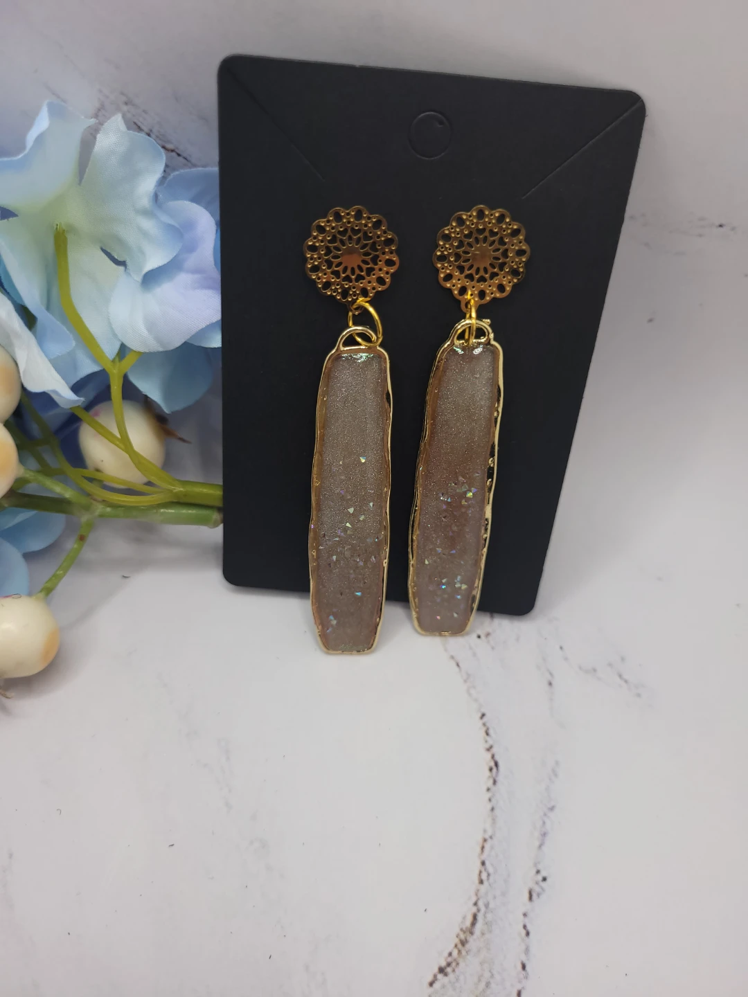 Handmade Resin Earrings