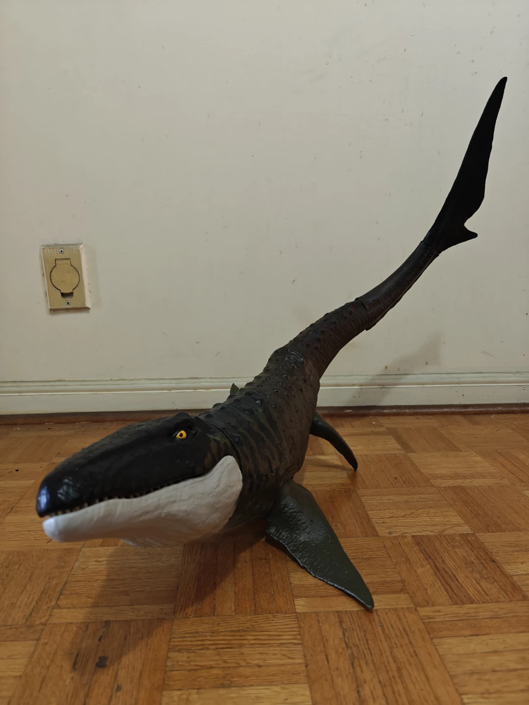 Jurassic World Rebirth Super Colossal Mosasaurus Dinosaur Toy