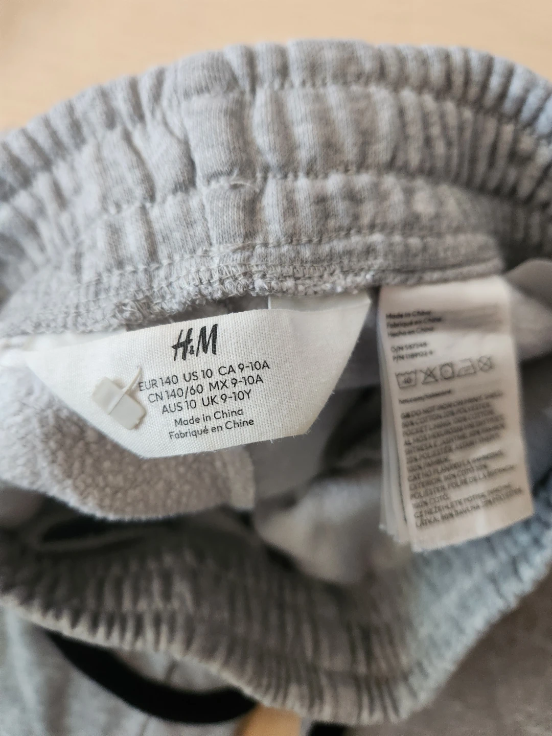 Adidas Youth Track Jacket & H&M Grey Sweatpants Set