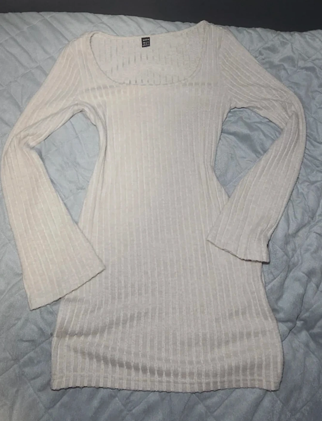 Cozy Fall Long Sleeve Mini Dress