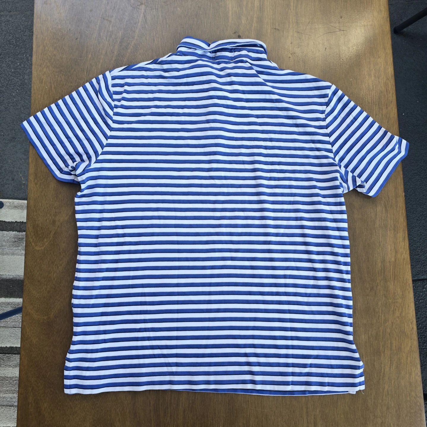 Polo Ralph Lauren Blue & White Striped Polo Shirt - photo 3