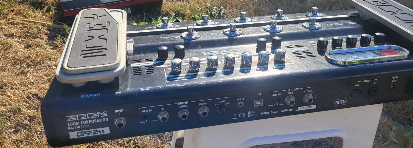 Zoom G9.2tt Guitar Multi-Effects Pedal - photo 3