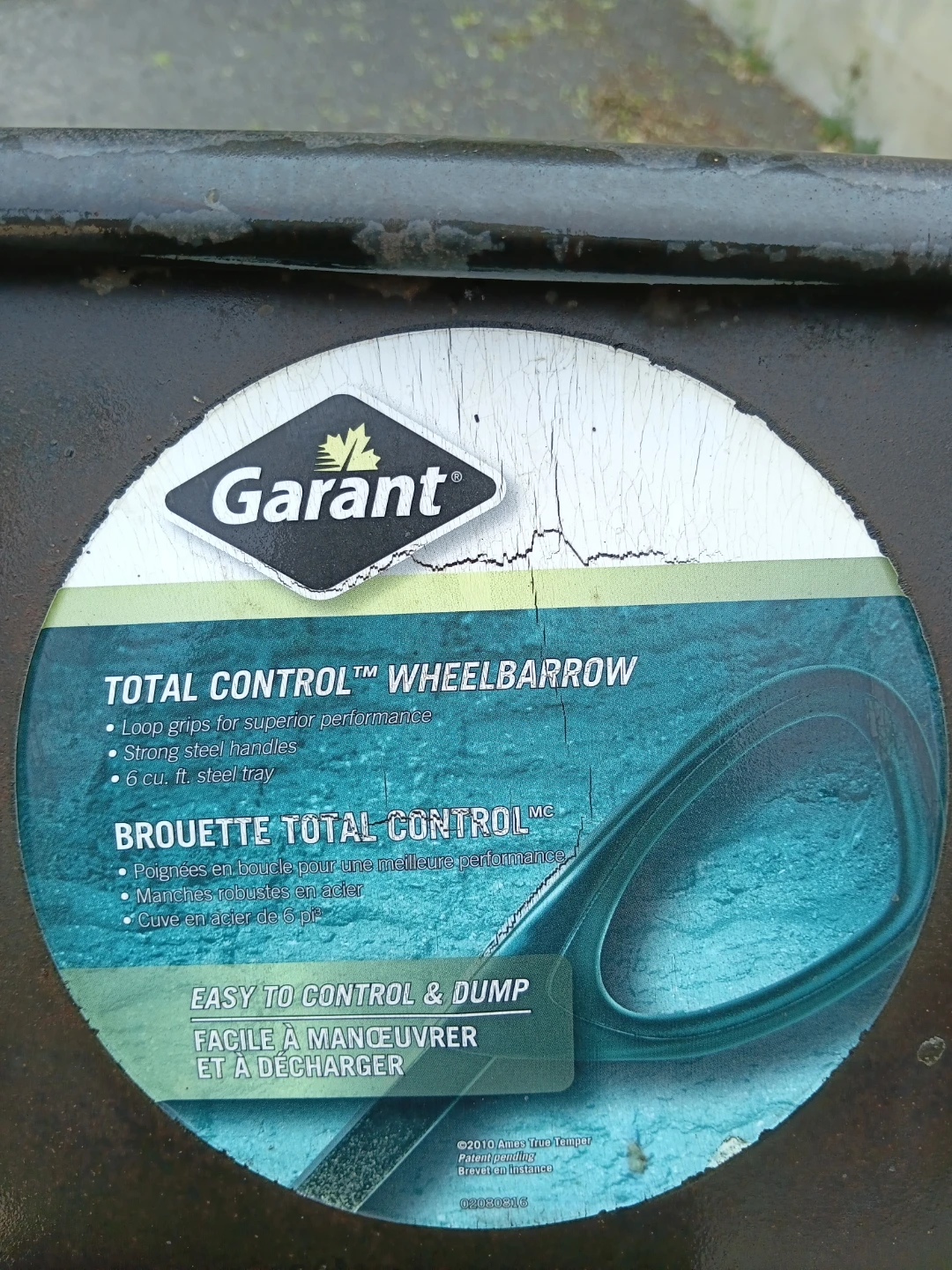 Garant Heavy Duty Metal Total Control Wheelbarrow - photo 3