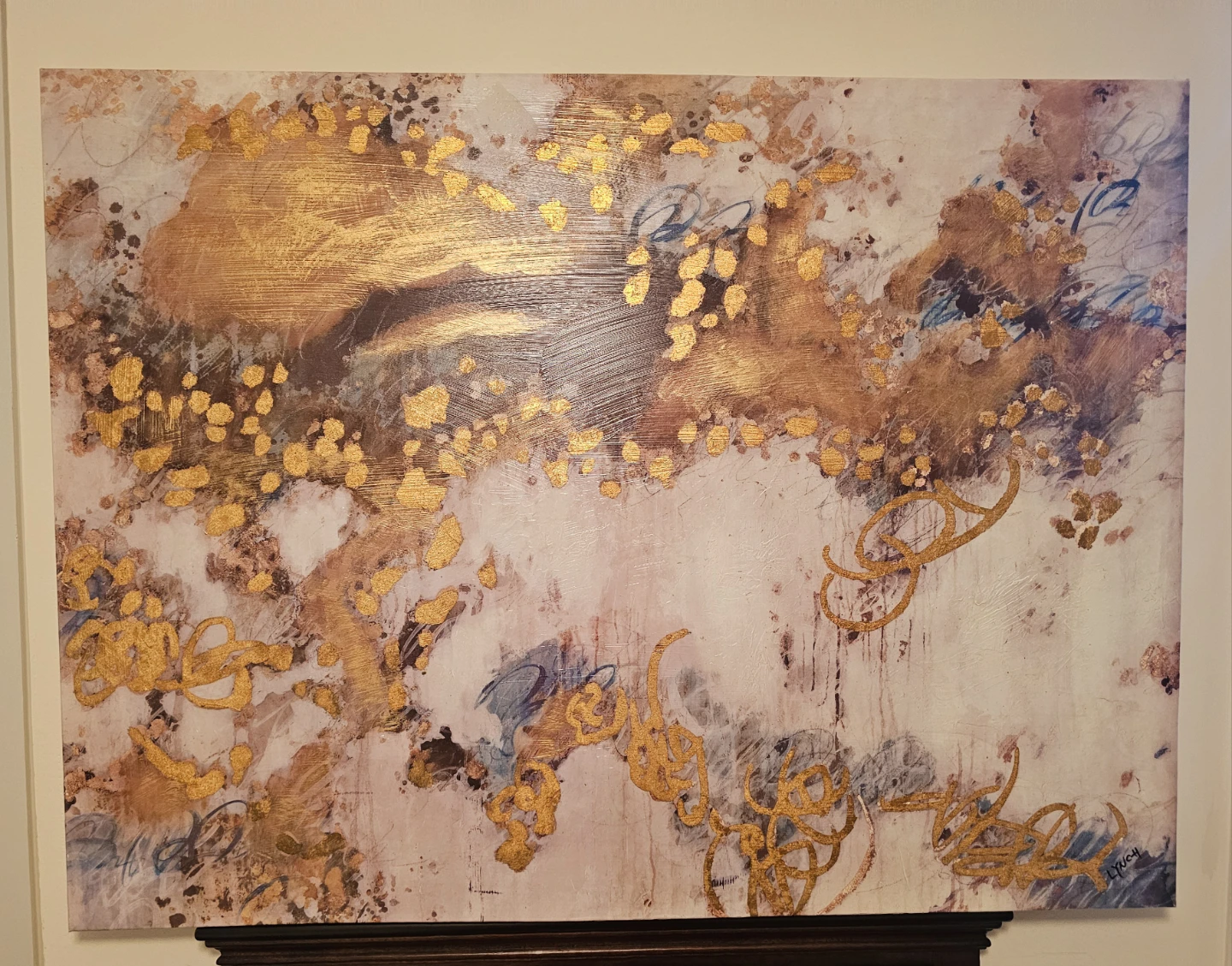 Large Abstract Acrylic Painting/ Original