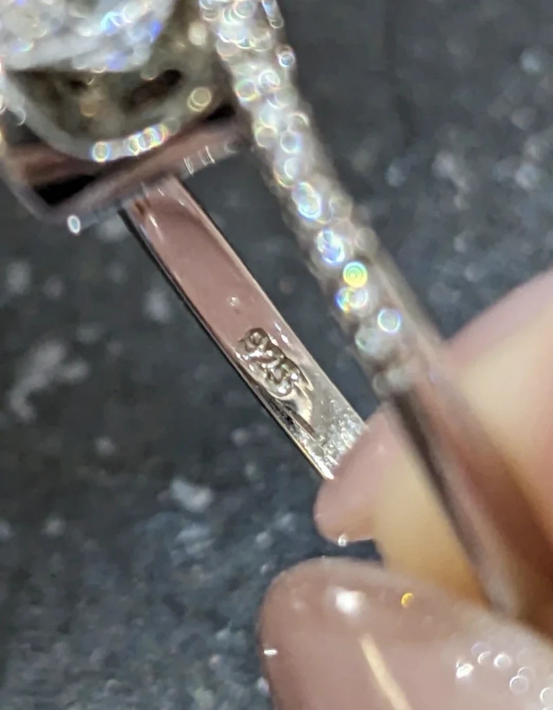 Size 6 Sterling Silver Bypass Ring - photo 3