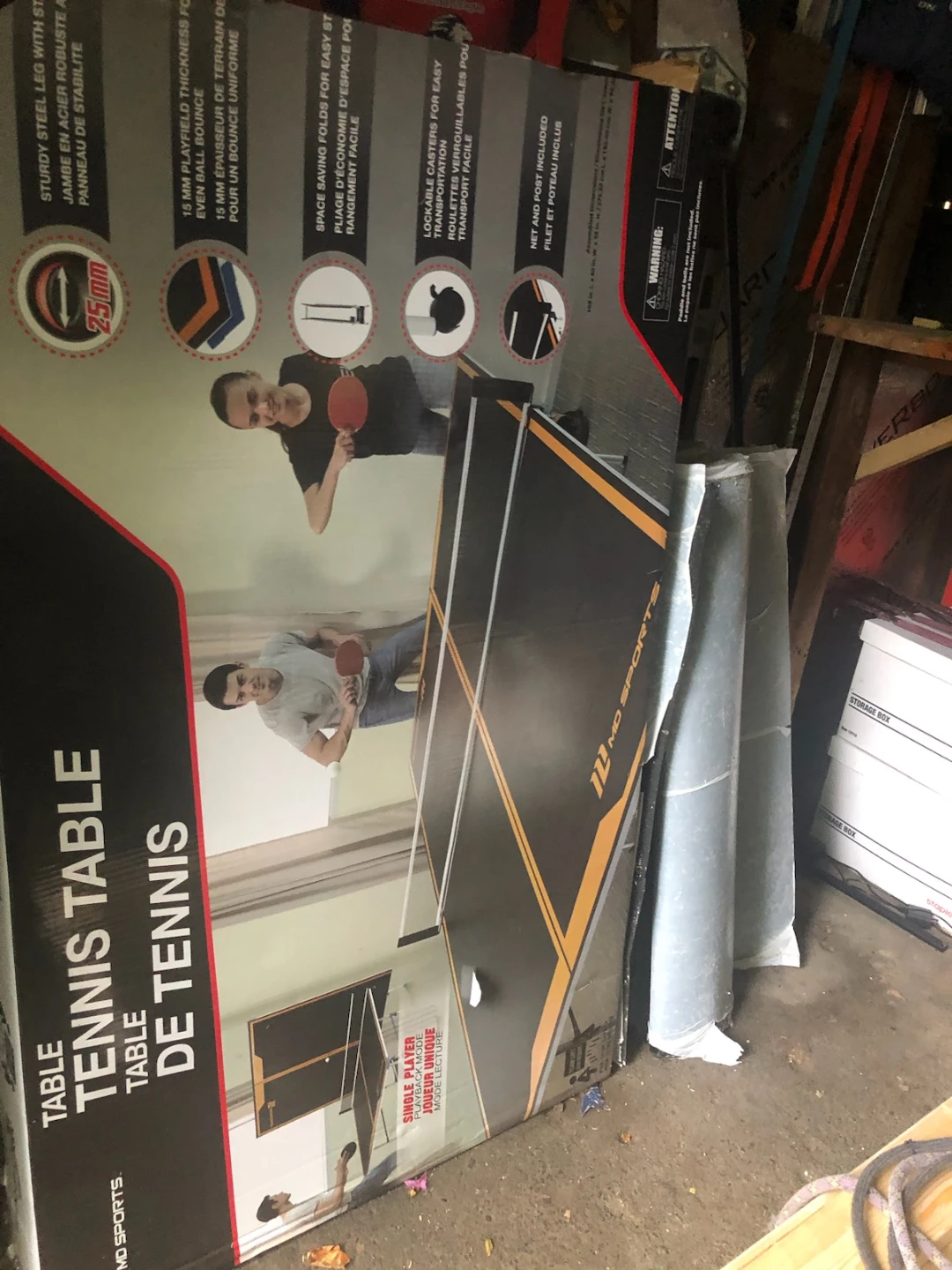 MD Sports Table Tennis Table
