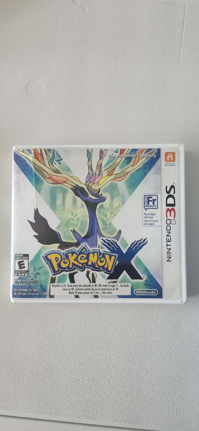 Pokemon X for a Nintendo 3DS