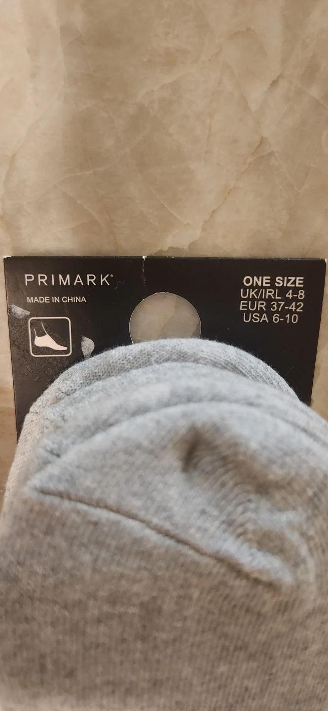 Primark 7 Pairs Low Cut Trainer Socks Grey One Size - photo 3