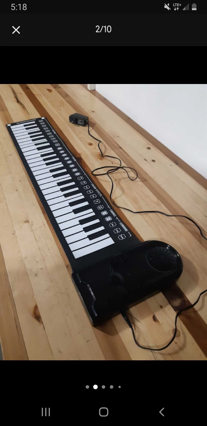 Hand Roll Piano 49K - portable, 49-key electronic keyboard - photo 2