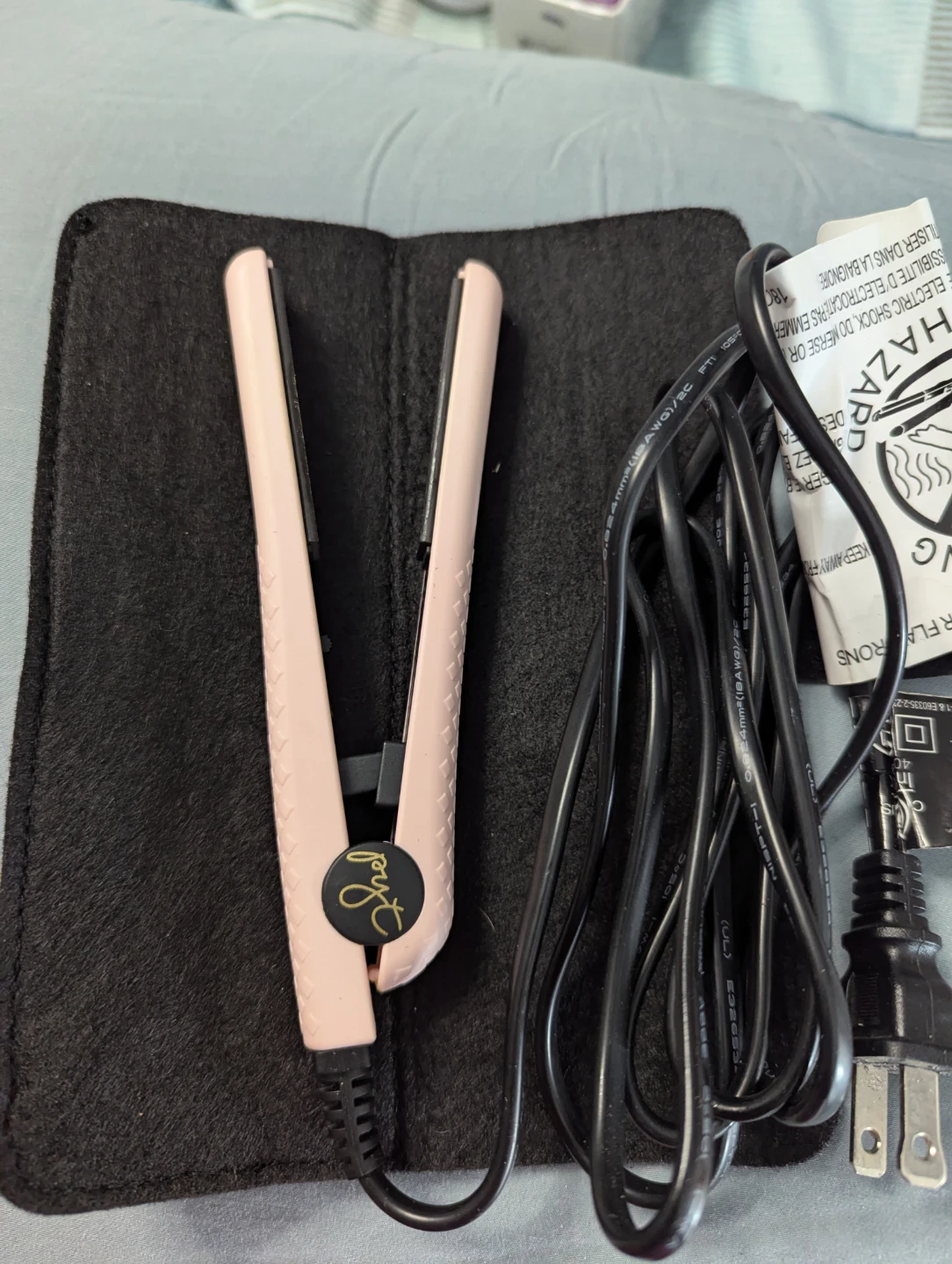 Just Beauty Pink Mini Flat Iron - photo 2