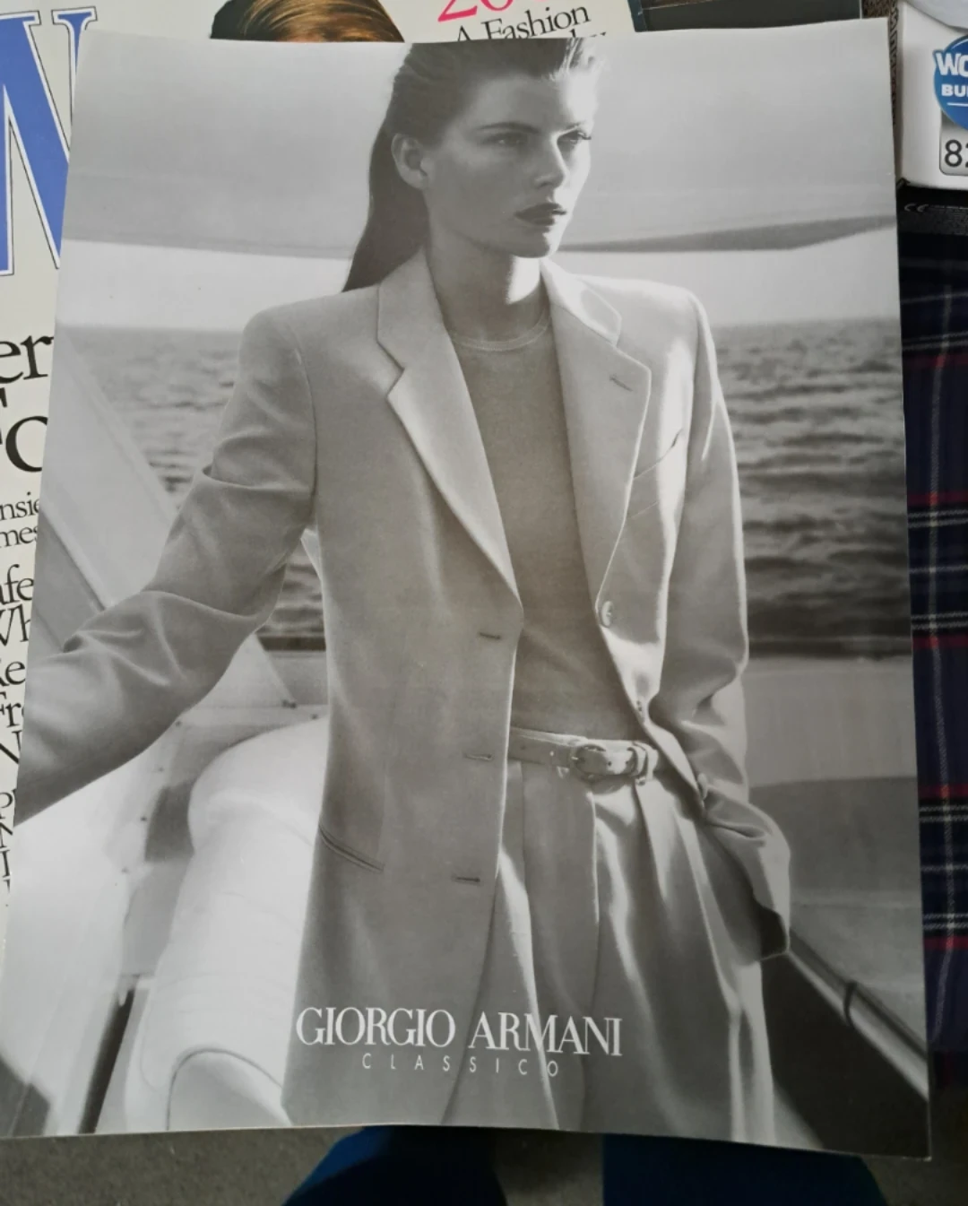 January 1999/2000, W Fashion Mags /Gisele Bundchen/Toby/Melanie - photo 2