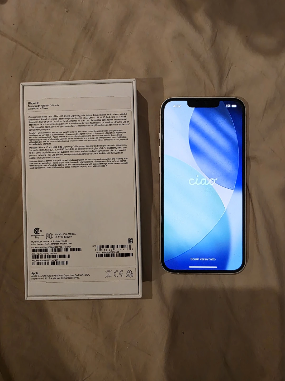 Apple iPhone 13 White with 128gb - photo 3
