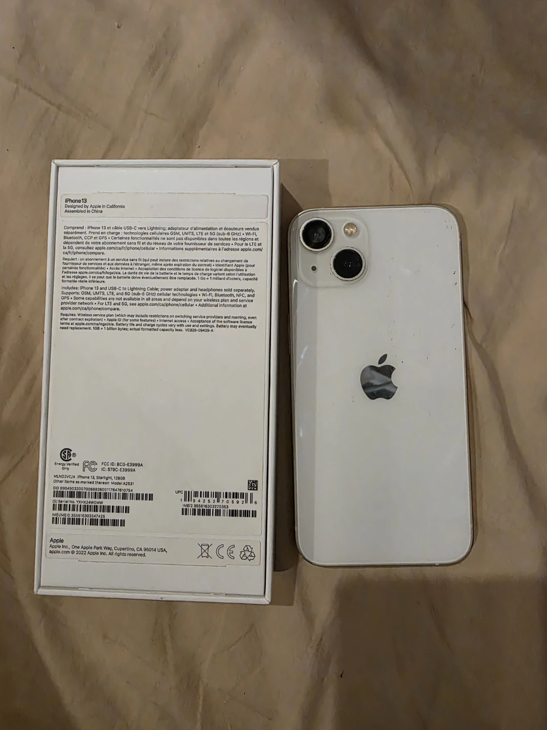 Apple iPhone 13 White with 128gb - photo 4