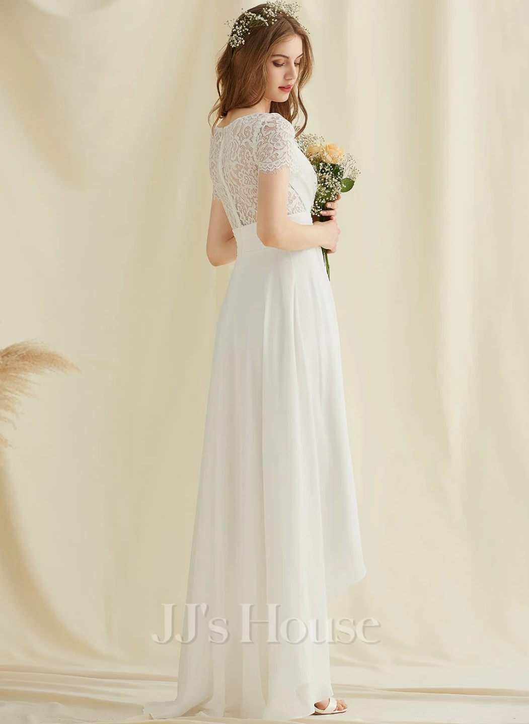 JJ's House White Lace Wedding Dress - photo 2