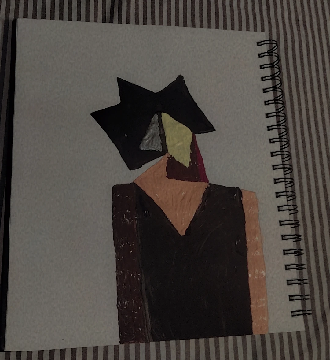 Acrylic Painting – Handmade on Sketchbook Paper