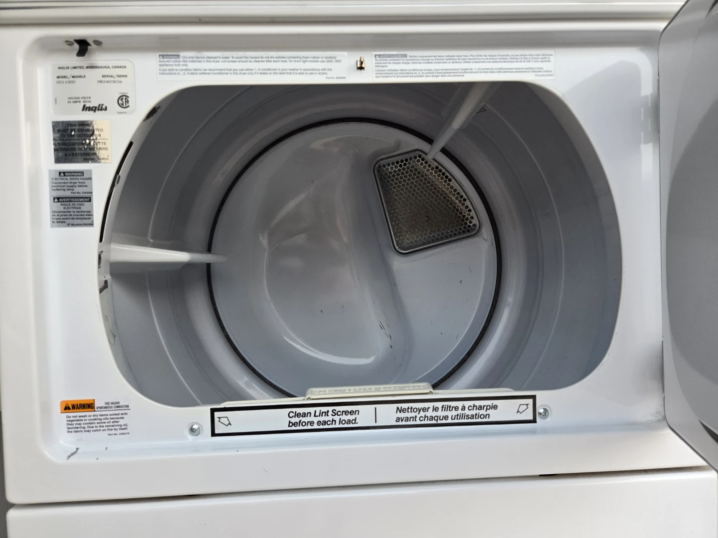 AMAZING Inglis Stackable Washer and Dryer - photo 3