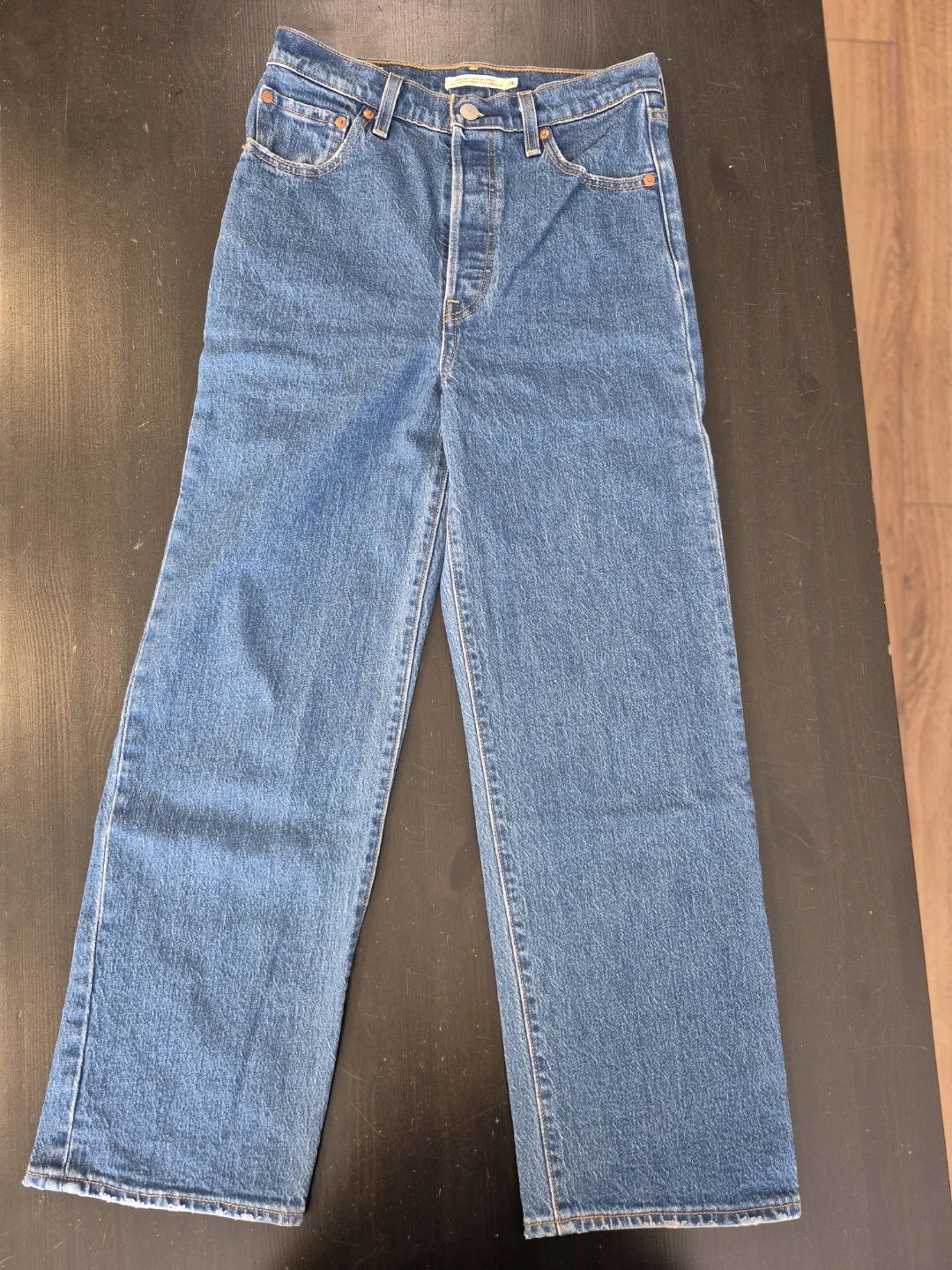 Levi's Ribcage Straight Ankle Jean Light Wash