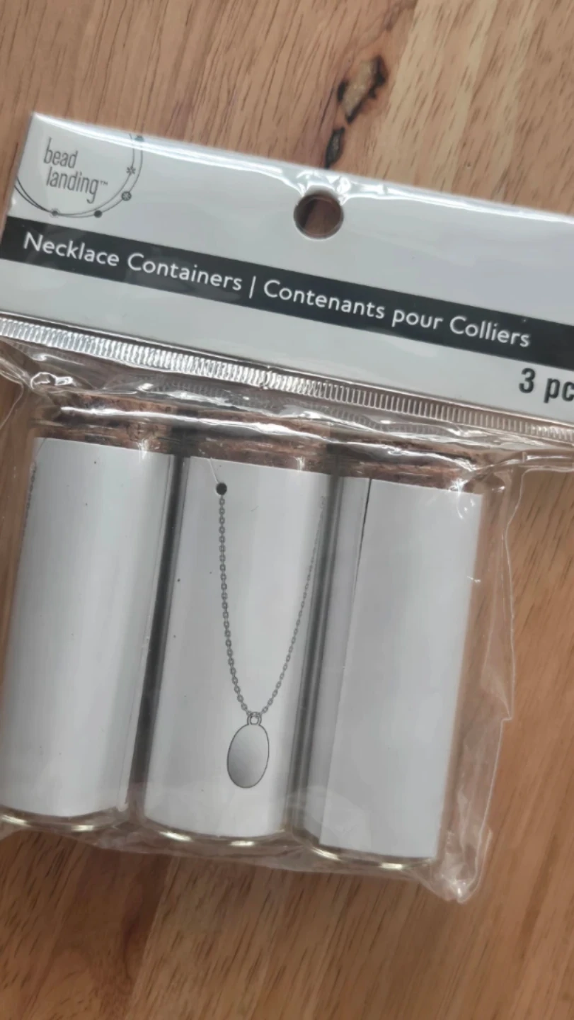 3 Brand new glass containers