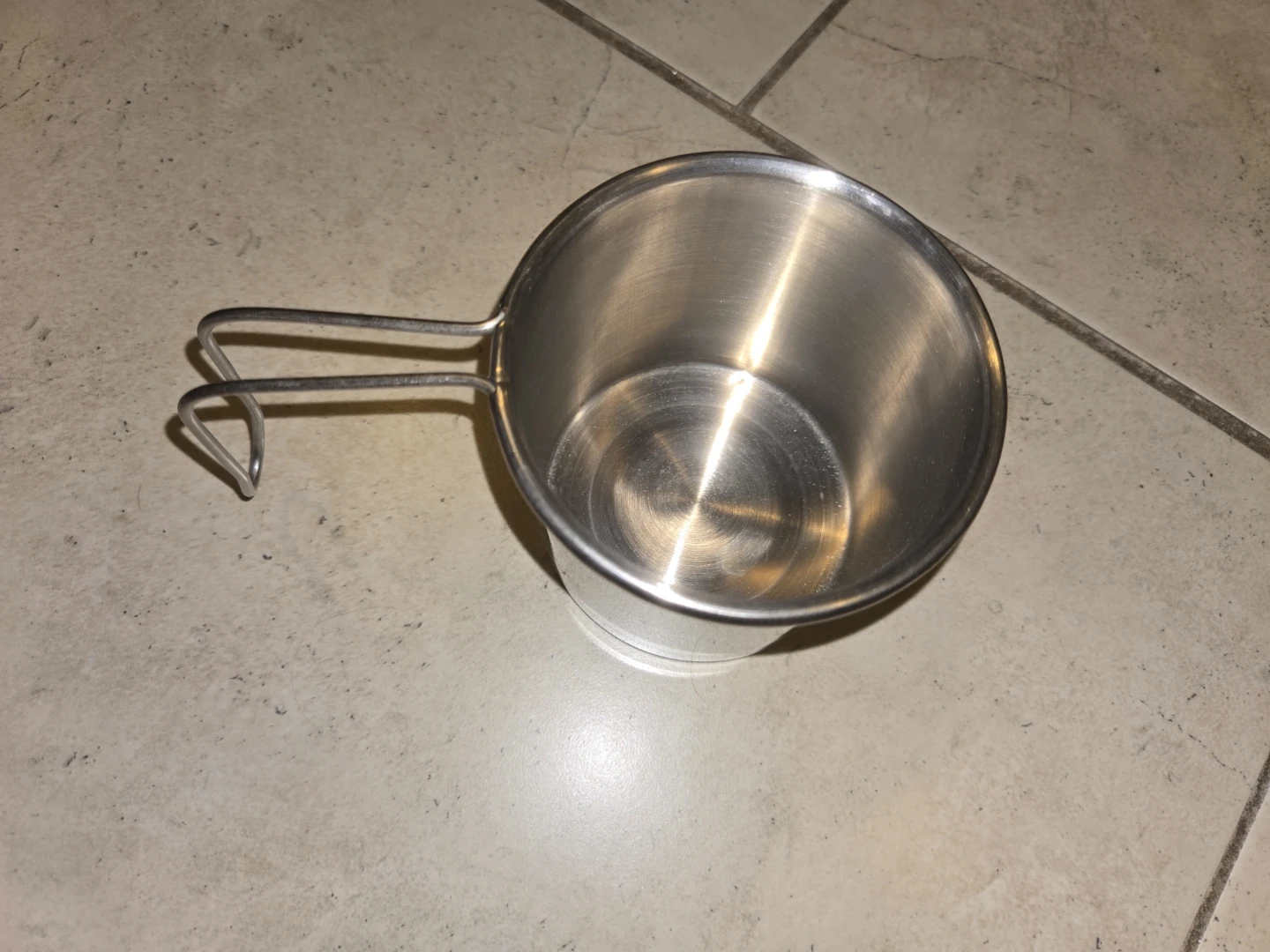 Quality Stainless Steel Camping Cup with Handle