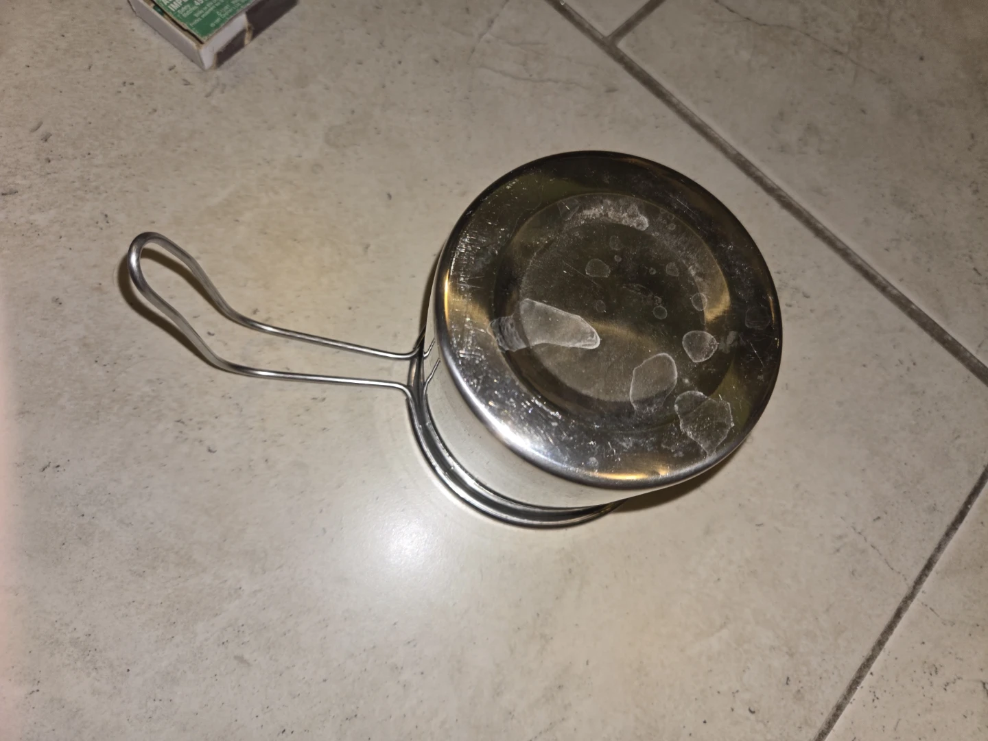 Quality Stainless Steel Camping Cup with Handle - photo 2