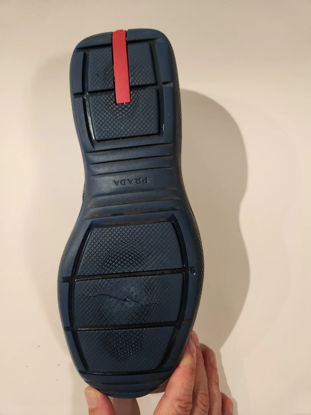 Men's Prada America's Cup Sneakers Black Leather/Mesh - Size 10 - photo 5