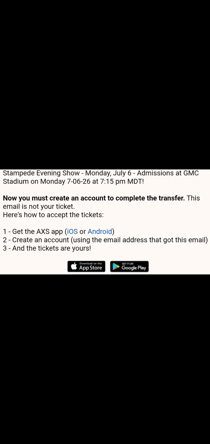 Calgary Stampede Evening Show Ticket - July 6, 2026 - photo 2