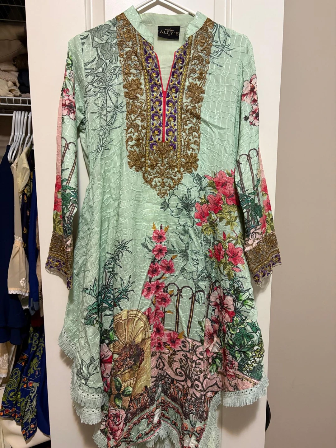 Ally's Kameez Shalwar Outfit 3 piece - photo 2