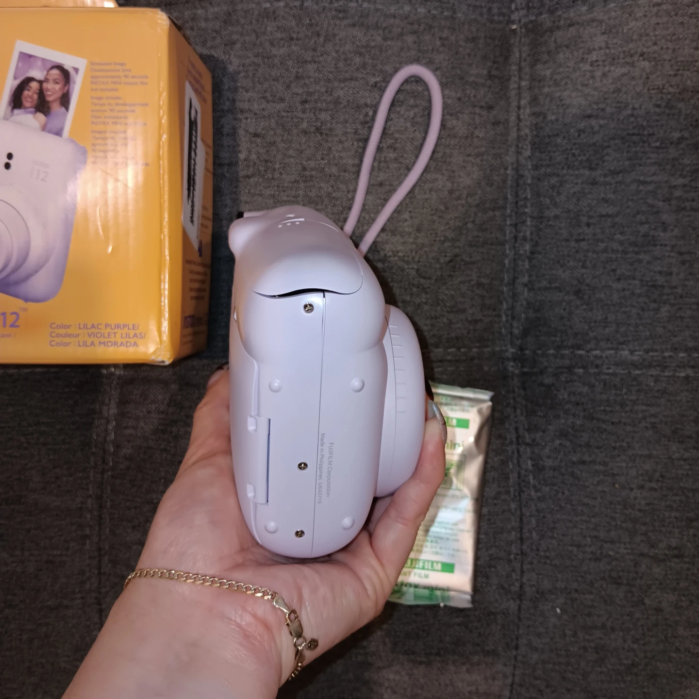 Fujifilm Instax Mini 12 Purple + 26 Films - photo 4