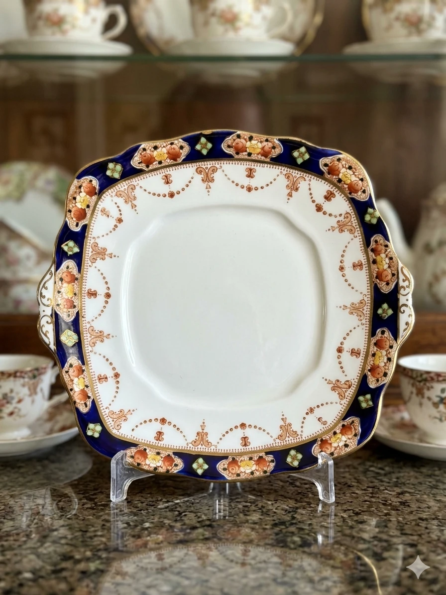 Royal Albert Bone China Cake Plate (c. 1927–1935)