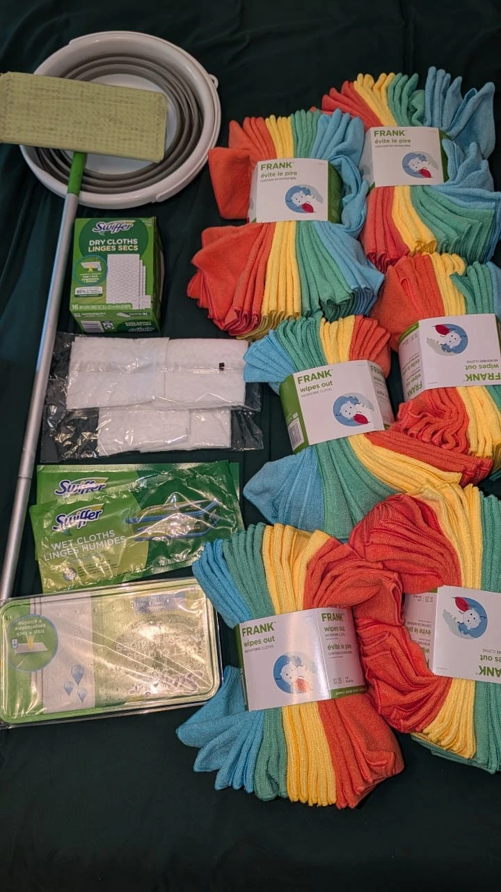 Cleaning supplies