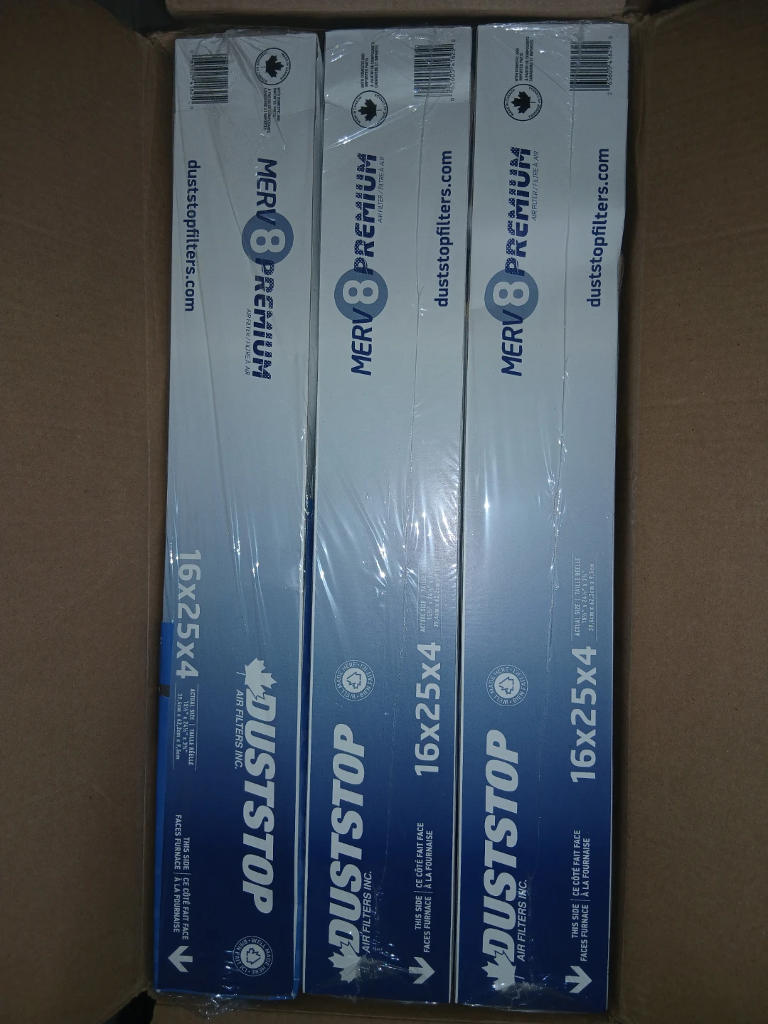 Duststop MERV 8 Premium Air Filters (3-Pack) - photo 2