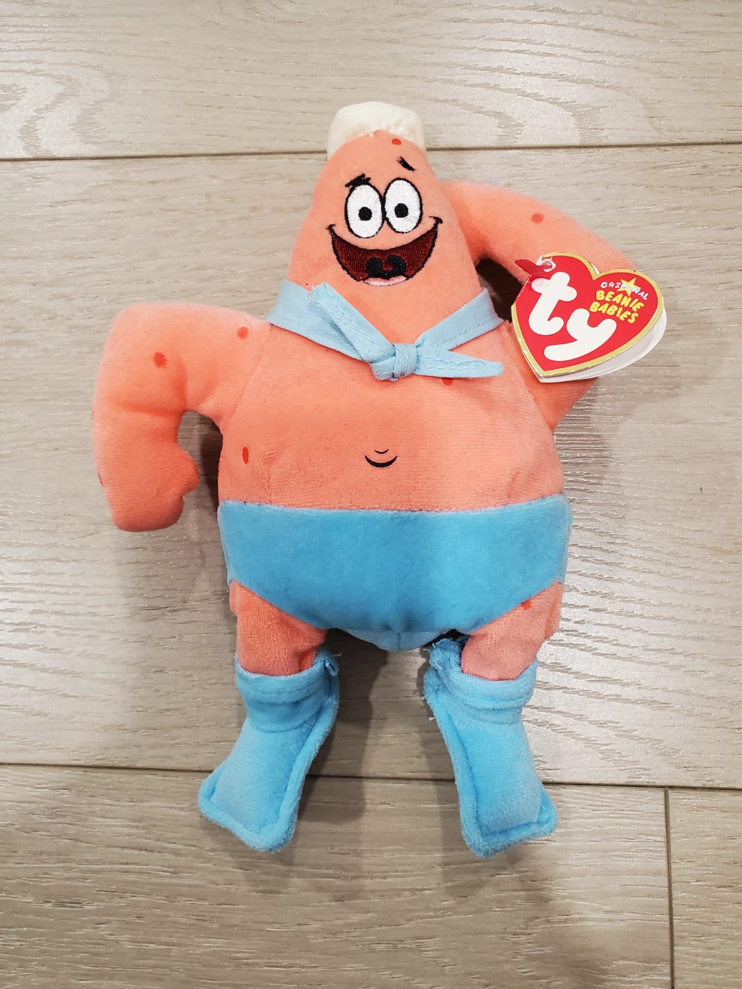 SpongeBob Patrick Barnacleboy Ty Beanie Babies