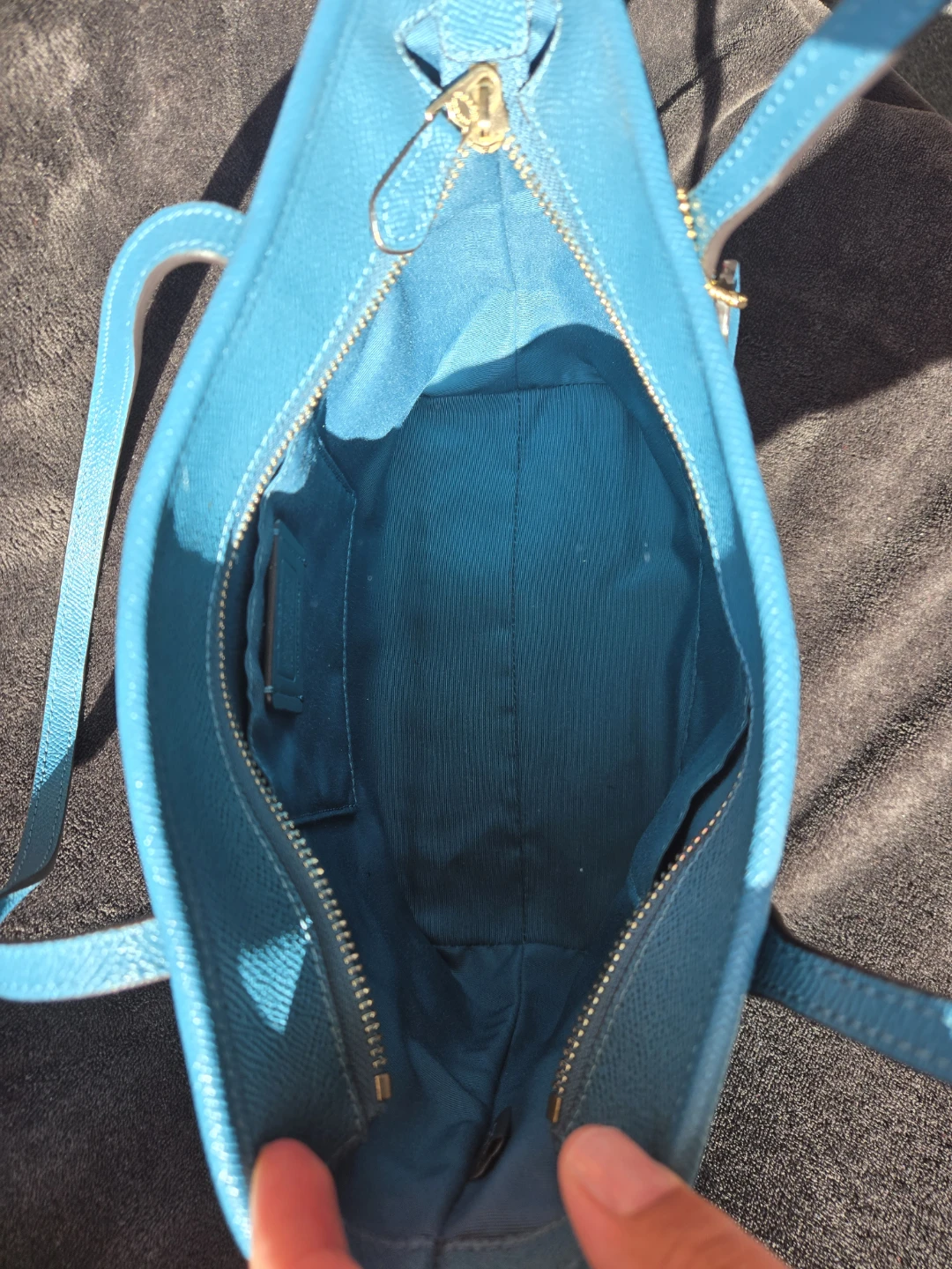 Coach Tote Bag - Teal - photo 2