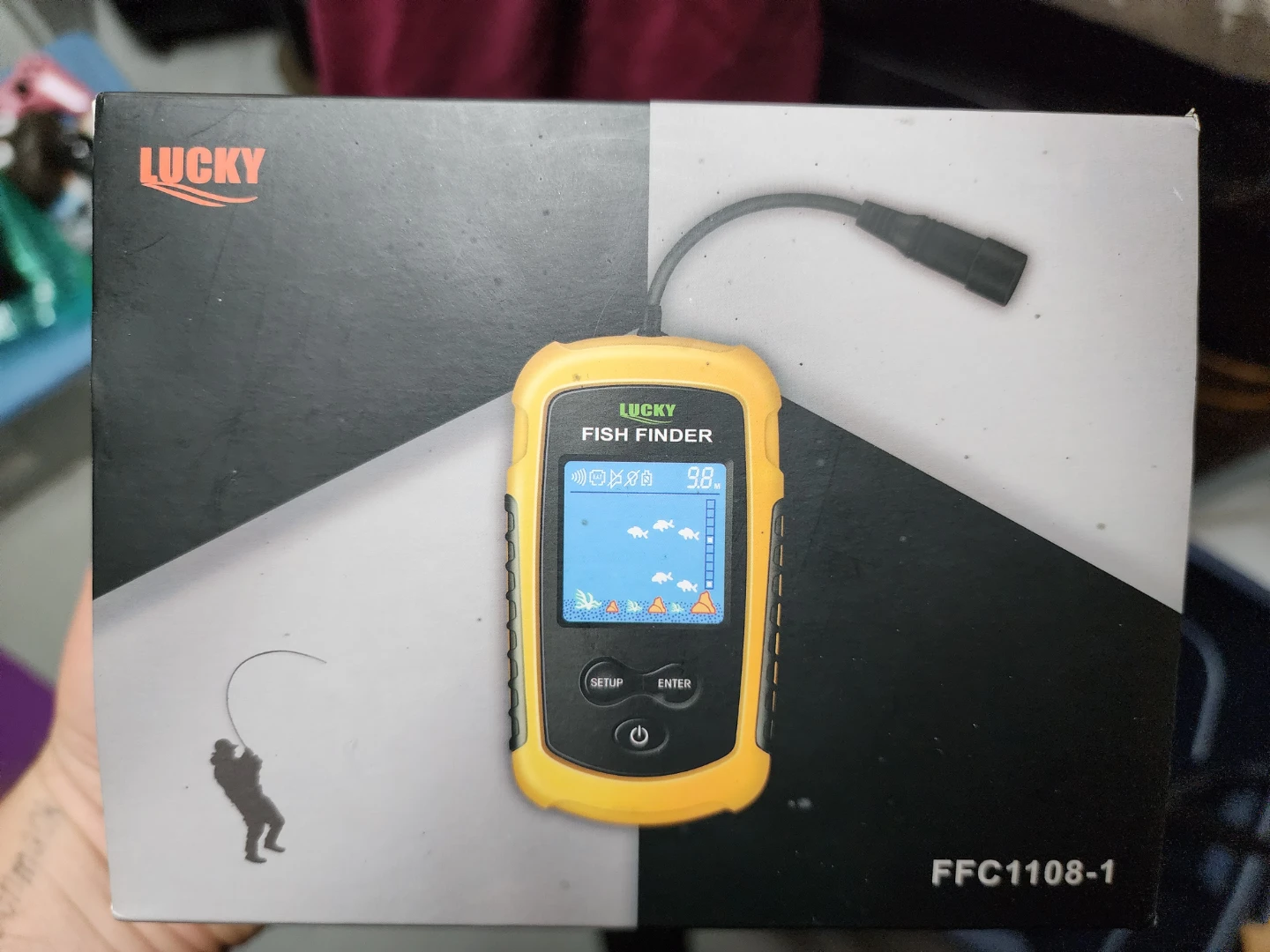 Lucky Fish Finder FFC1108-1 Open Box Never Used