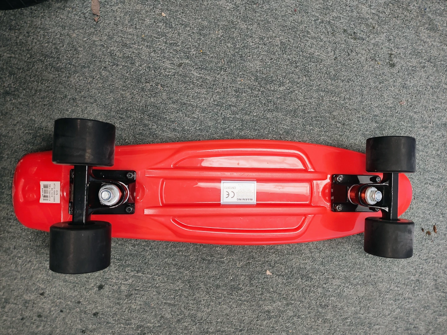 Red Penny Board Style Skateboard - photo 2