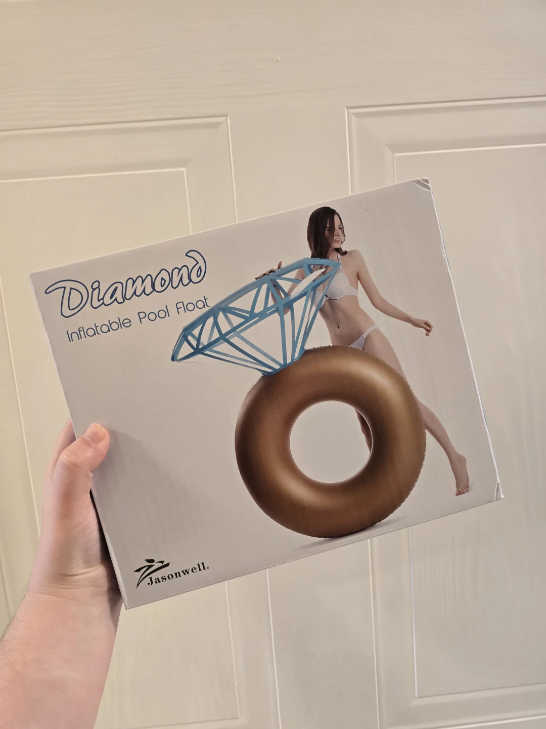 Jasonwell Diamond Inflatable Pool Float Ring - photo 3