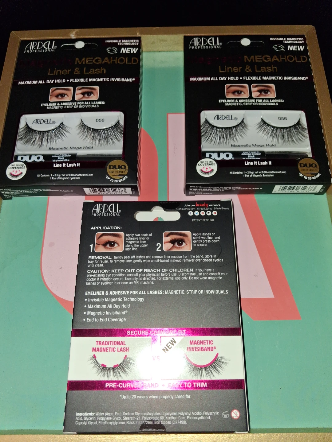 3 Pack of Ardell Professional Magnetic MegaHold Liner & Lash Kit - photo 5