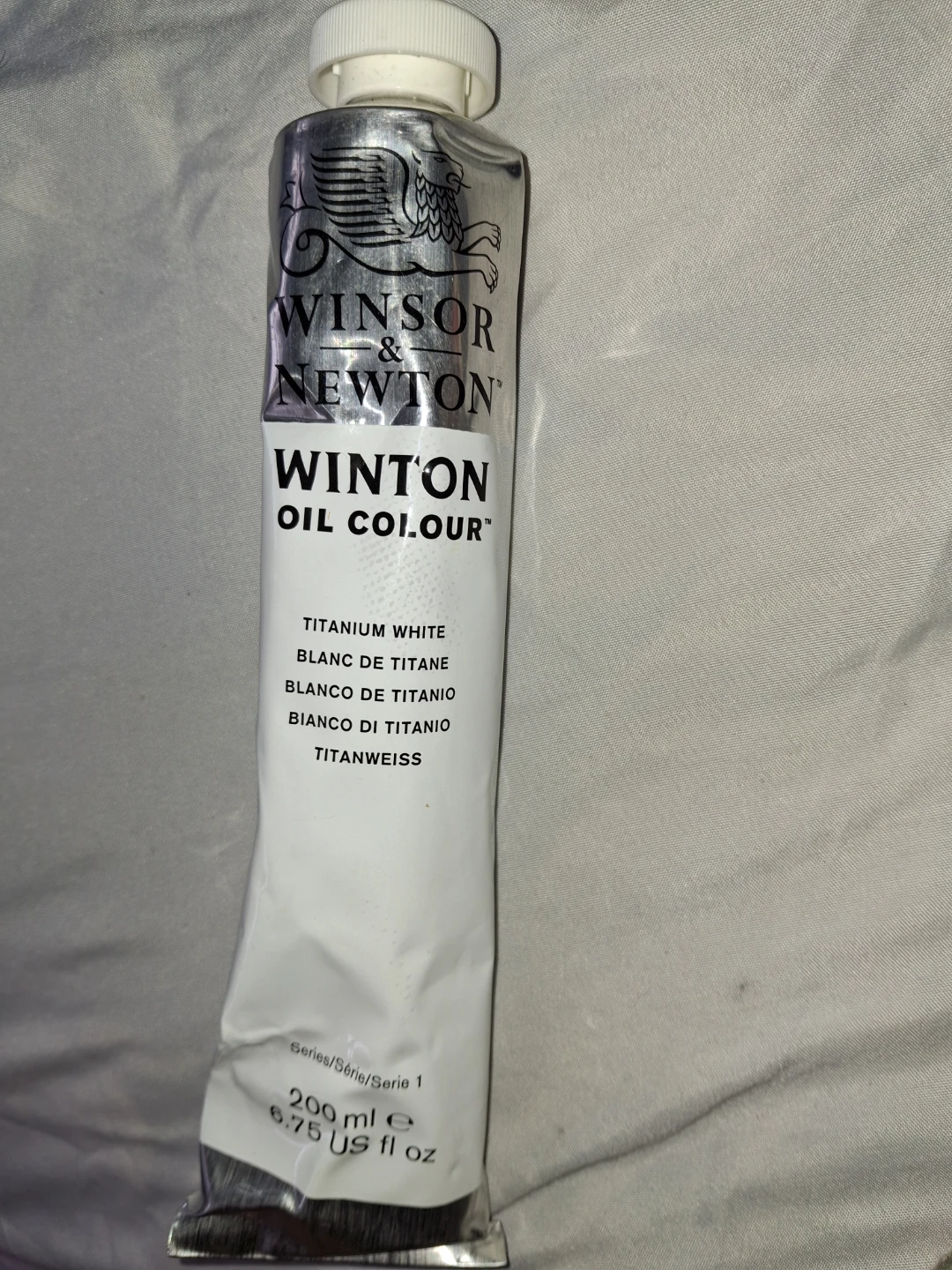 Winsor & Newton Winton Oil Colour Titanium White 200ml - photo 2