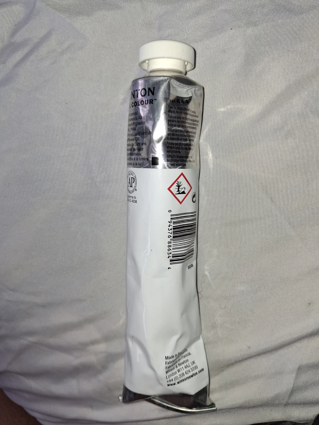 Winsor & Newton Winton Oil Colour Titanium White 200ml - photo 3