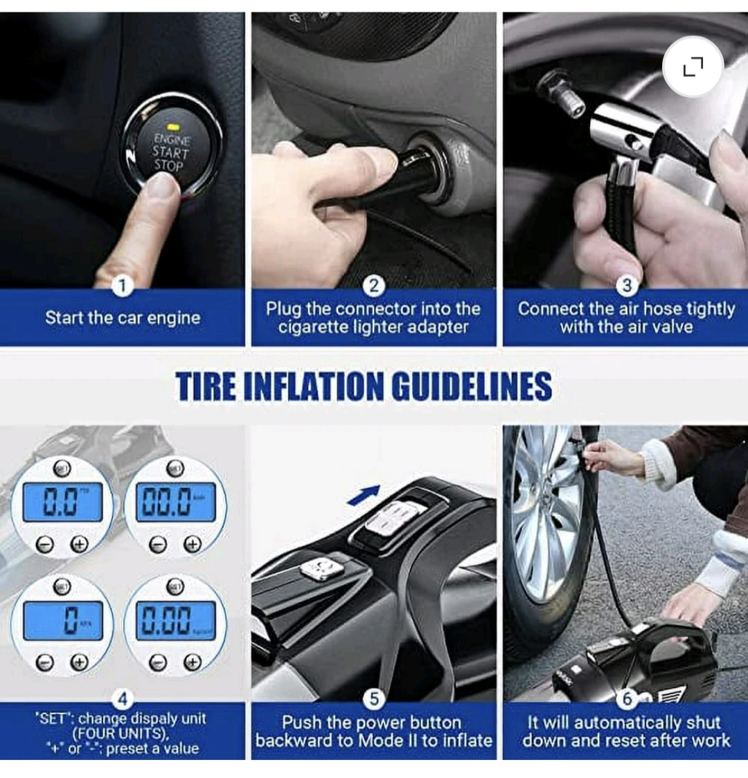 VARS 2-in-1 Car Vacuum & Air Compressor - photo 3