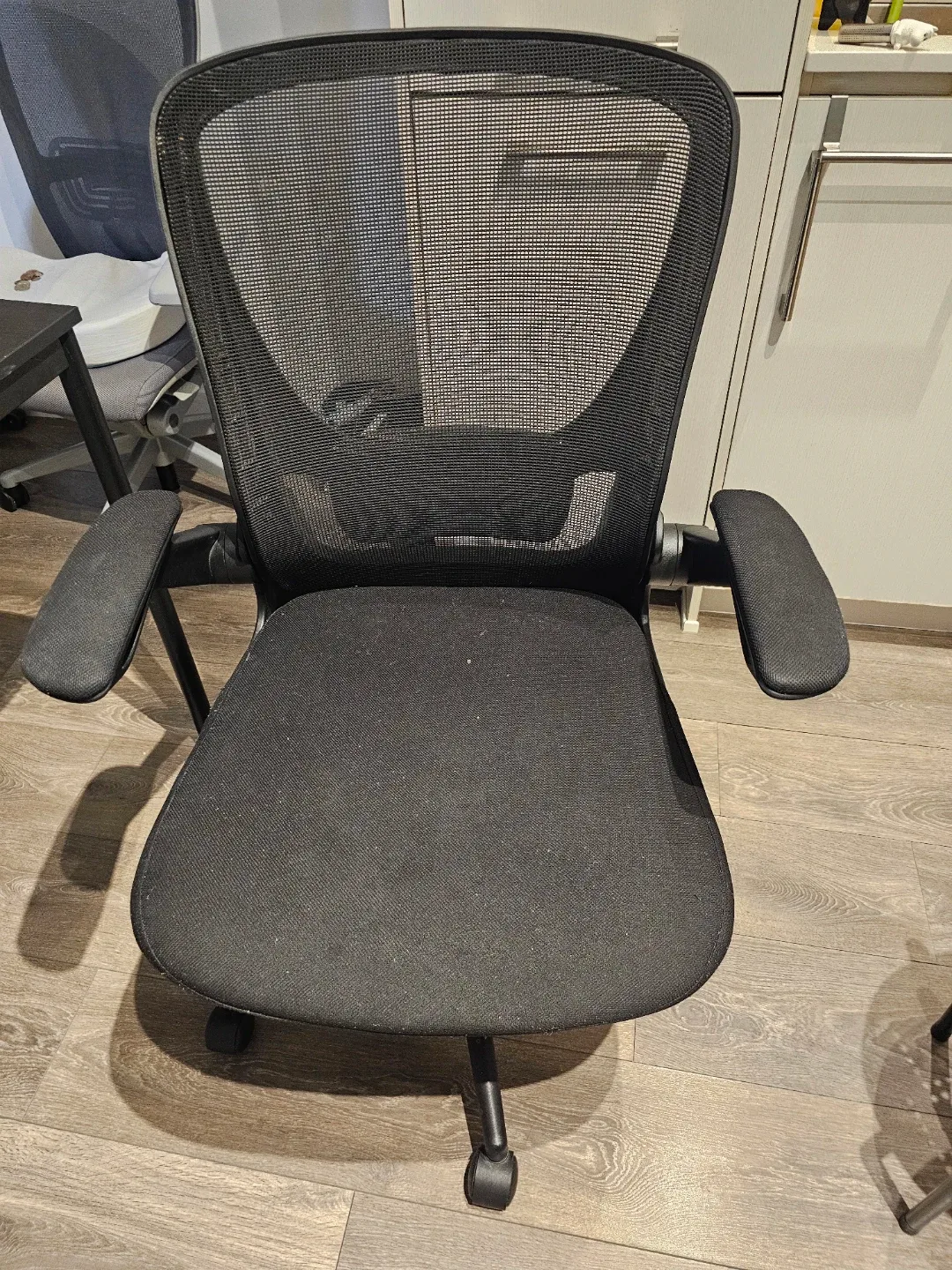 IKEA black table & Chair - photo 3