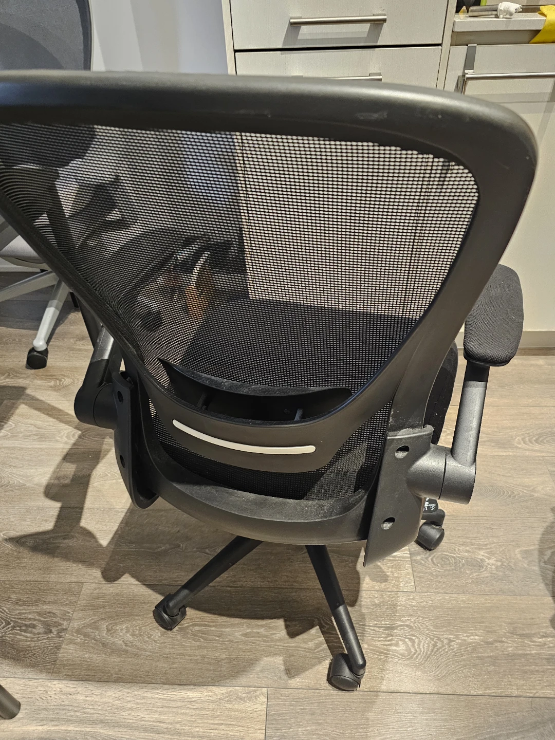 IKEA black table & Chair - photo 4