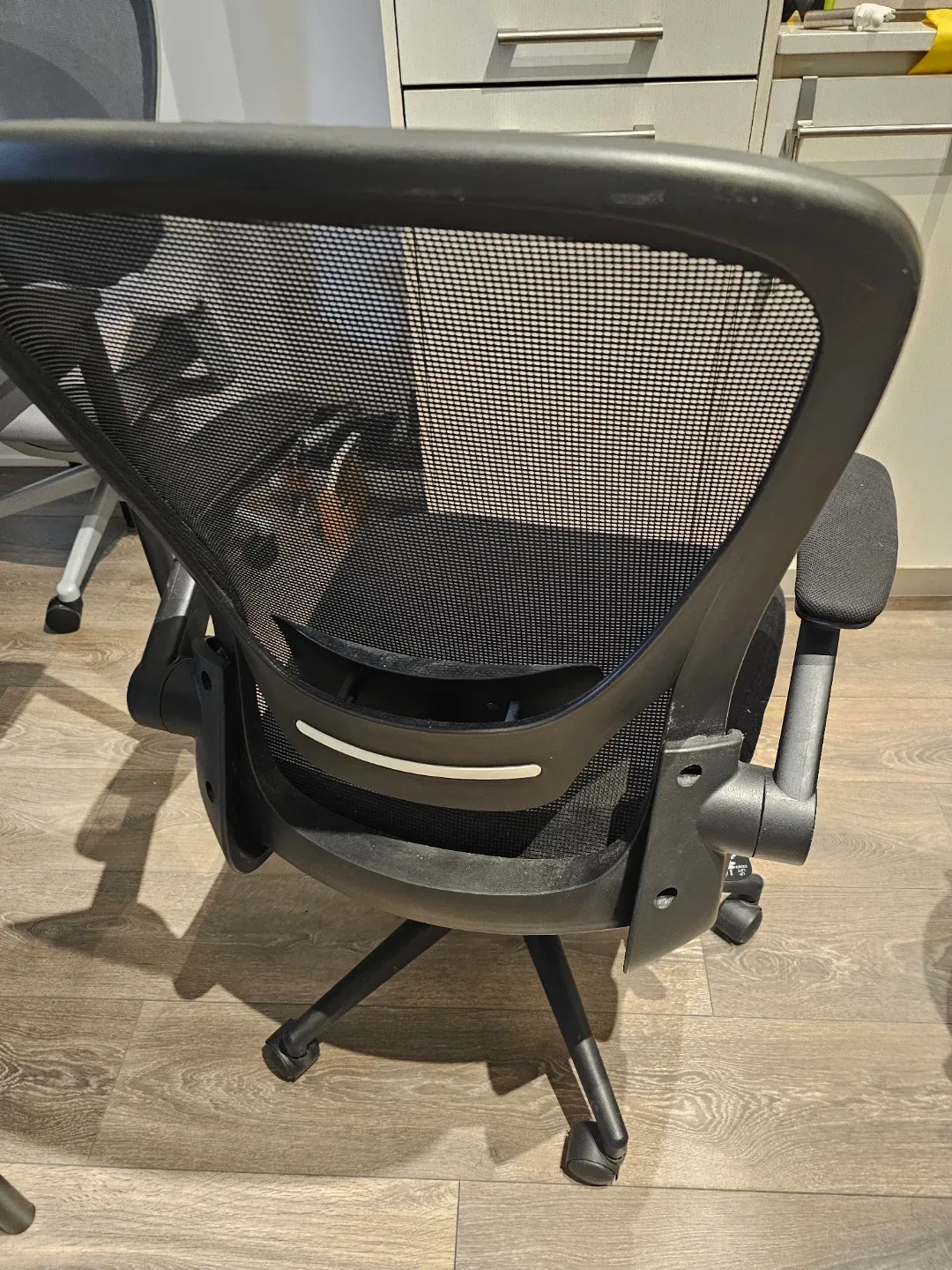 IKEA black table & Chair - photo 4