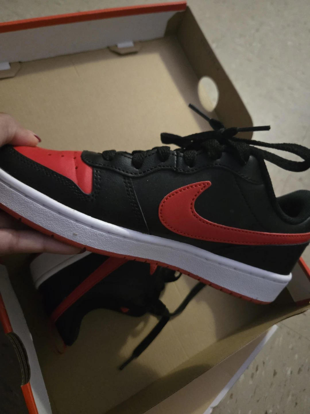 Nikes Black & Red Shoes - photo 2