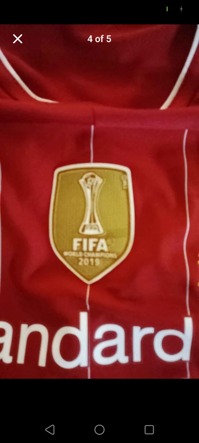 Liverpool FC 2019 Champions League Jersey size small - photo 4