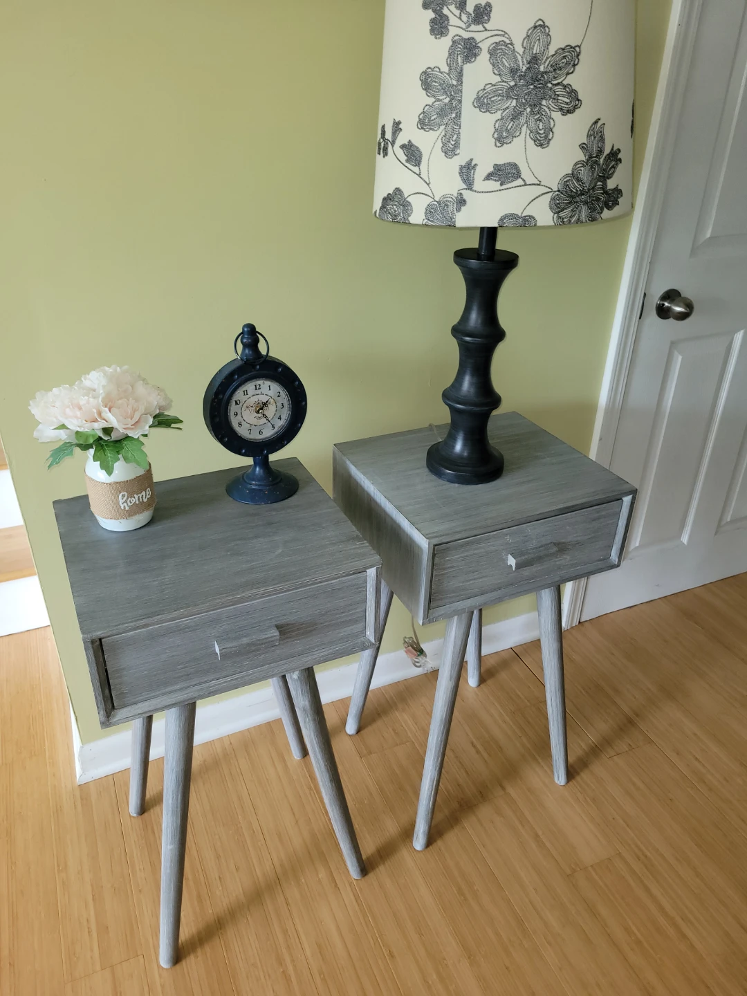 Mid-Century Modern Style End Tables (Set of 2)