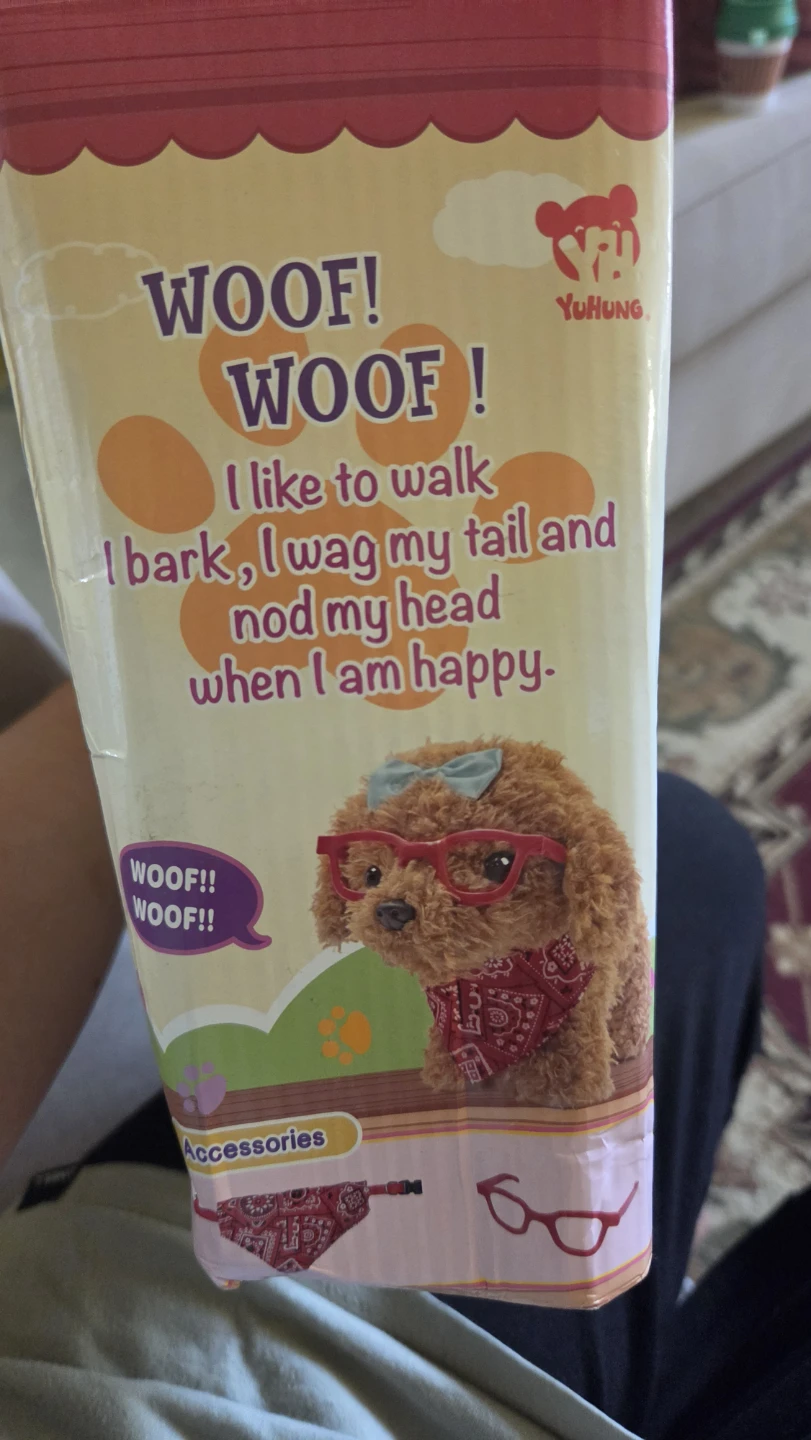 Yuhong Puppy Pets Toy - Walk, Wag Tail, Nod Head - photo 3